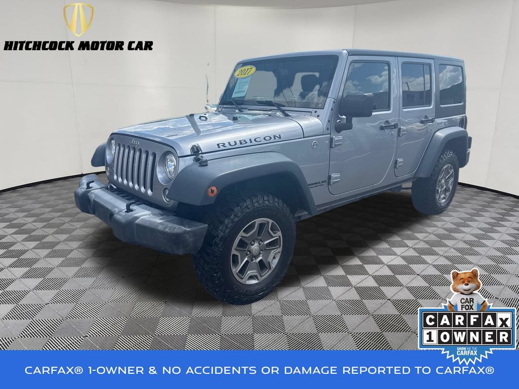 Used 2017 Jeep Wrangler Unlimited Rubicon w/ Connectivity Group AWD/4WD 360° Tour
