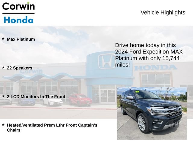 Used 2024 Ford Expedition Max Platinum AWD/4WD image 7