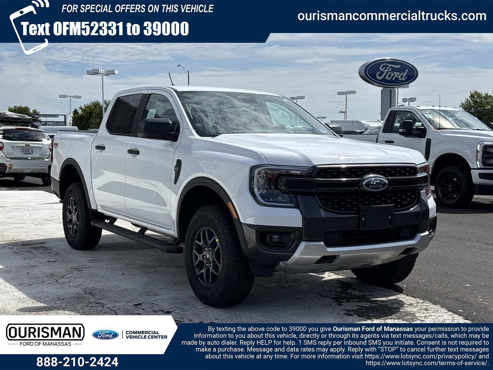 New 2026 Ford Ranger XLT w/ FX4 Off-Road Package AWD/4WD image 1