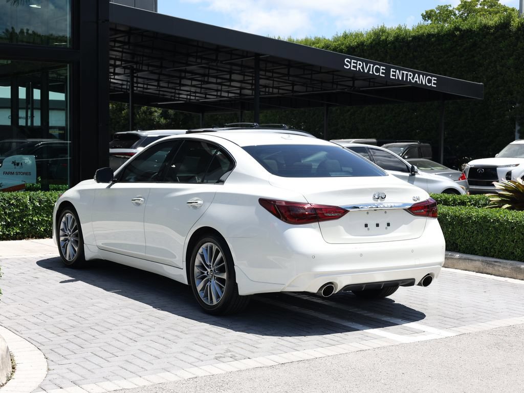Certified 2023 INFINITI Q50 Luxe w/ Cargo Package RWD image 5