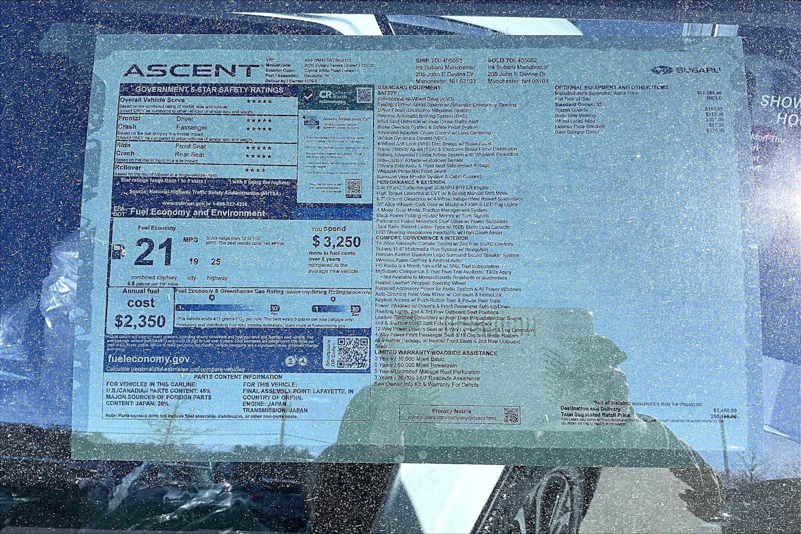 New 2026 Subaru Ascent Limited image 19