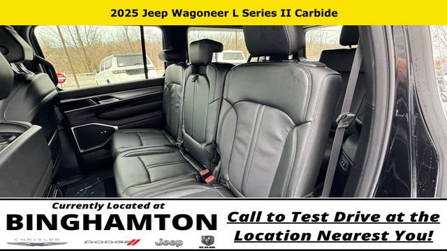 New 2025 Jeep Wagoneer L Series II w/ HD Trailer Tow Package w/25F AWD/4WD image 20