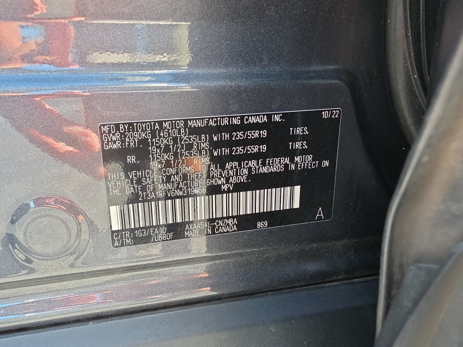 Used 2022 Toyota RAV4 XLE Premium AWD/4WD image 30