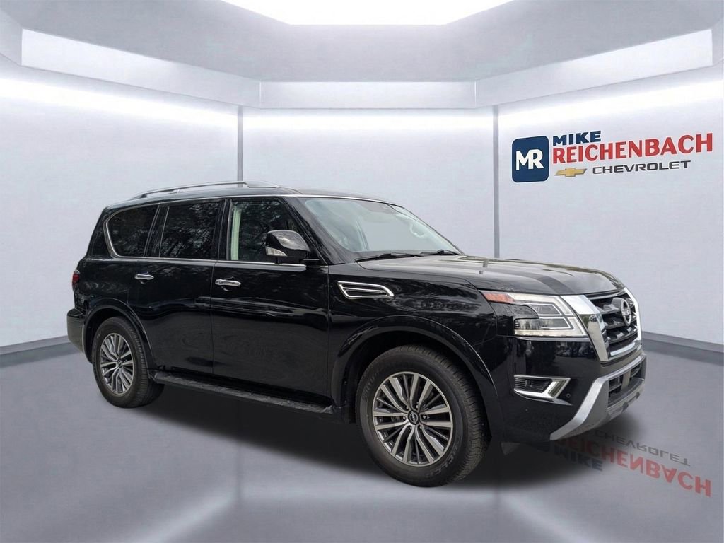 Used 2024 Nissan Armada SL w/ Captain's Chairs Package video 2