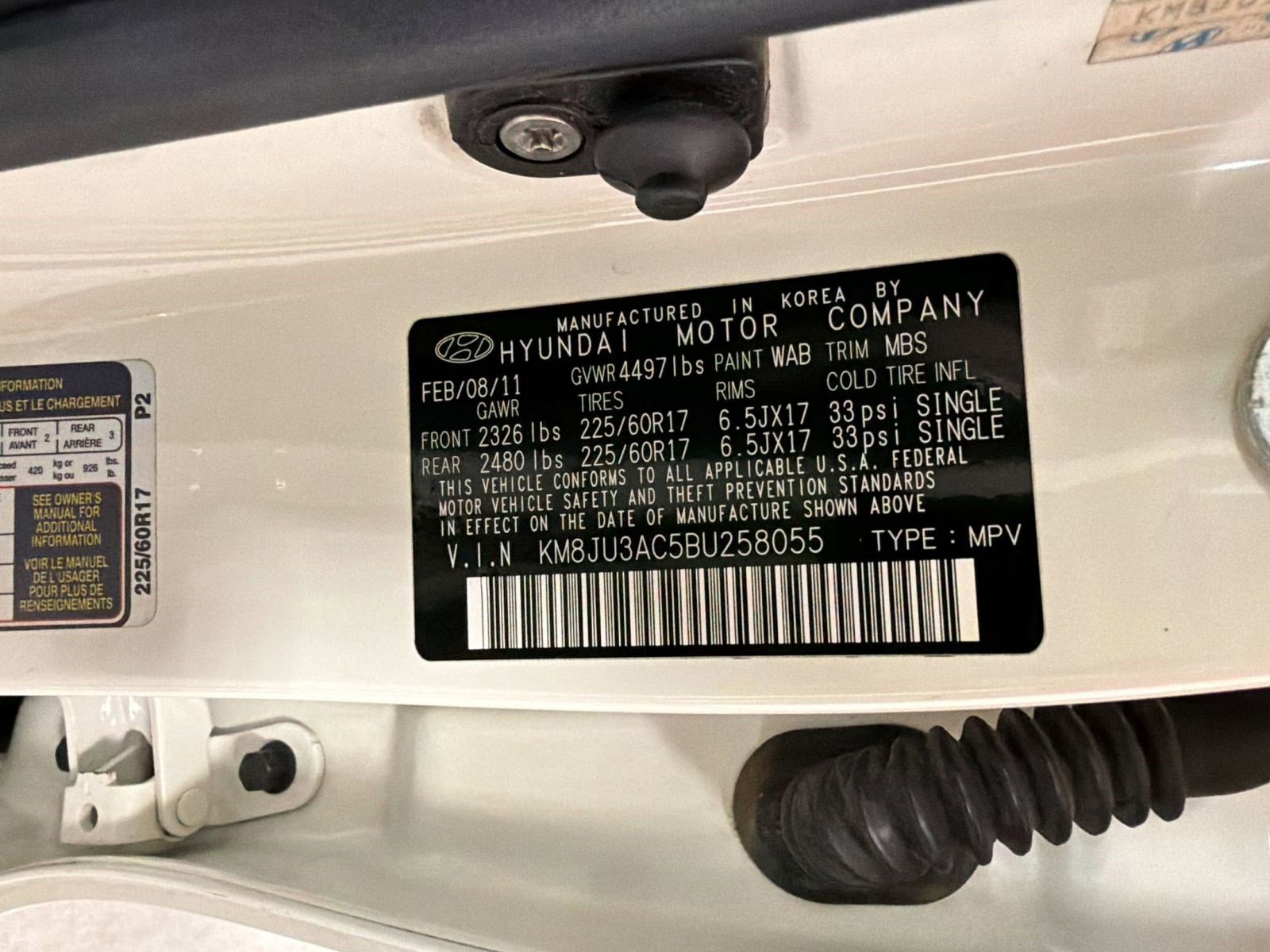 Used 2011 Hyundai Tucson GLS image 19