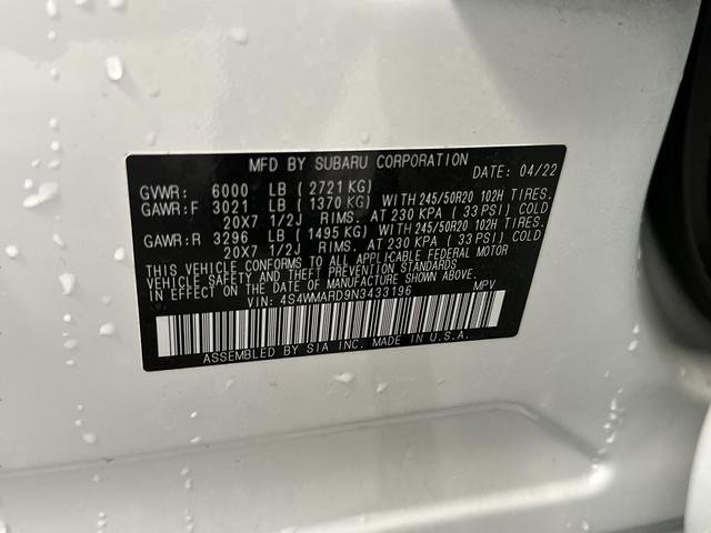 Used 2022 Subaru Ascent Touring image 41