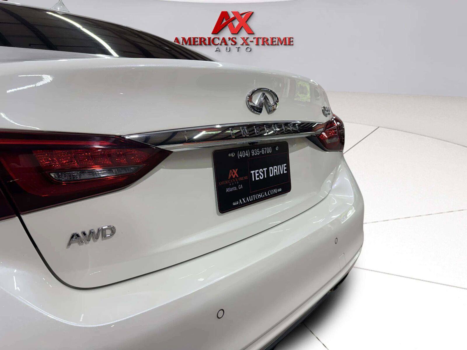 Used 2022 INFINITI Q50 Luxe w/ Cargo Package AWD/4WD image 16