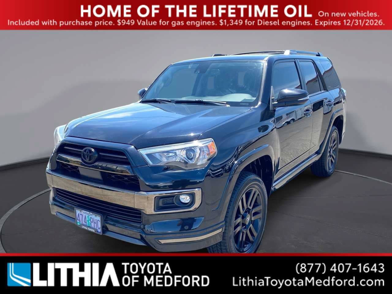 Certified 2021 Toyota 4Runner Nightshade AWD/4WD image 1