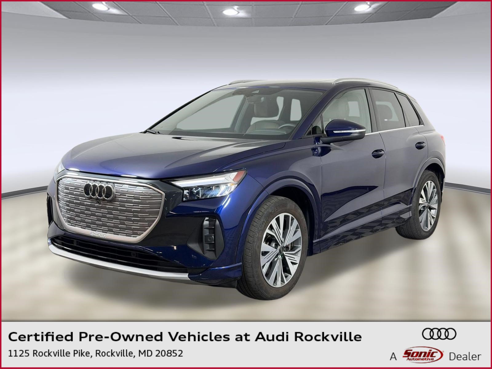 Certified 2023 Audi Q4 e-tron Premium w/ Convenience Package RWD image 1