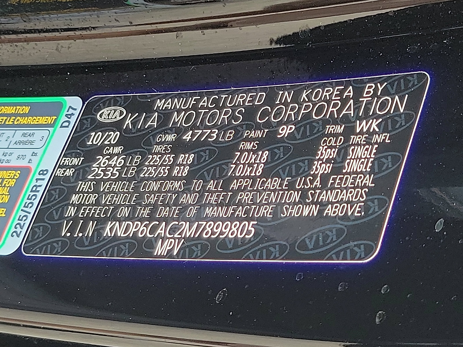 Used 2021 Kia Sportage S image 25