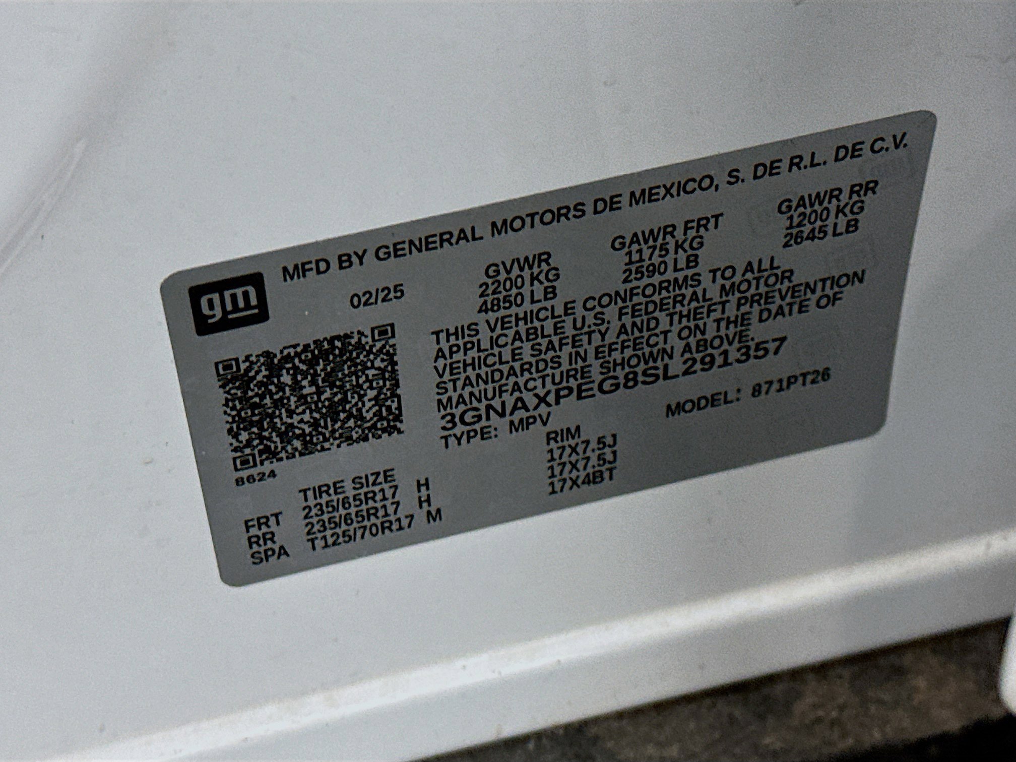 Used 2025 Chevrolet Equinox LT image 12