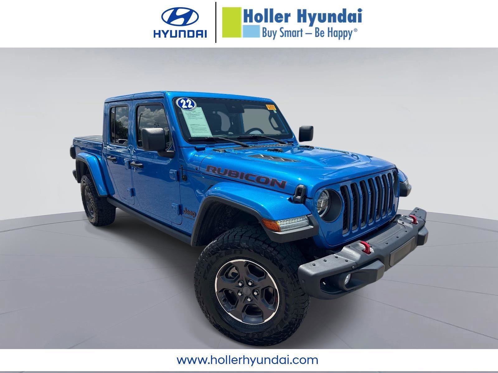 Used 2022 Jeep Gladiator Rubicon w/ LED Lighting Group