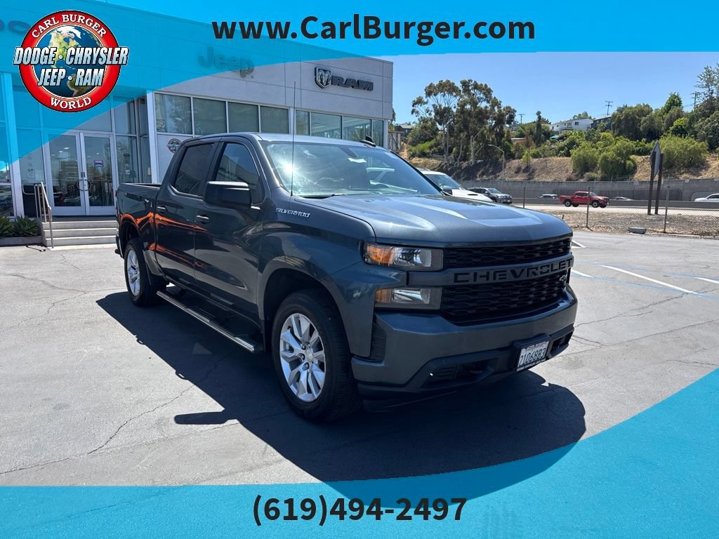 Used 2020 Chevrolet Silverado 1500 Custom w/ Custom Value Package RWD image 1