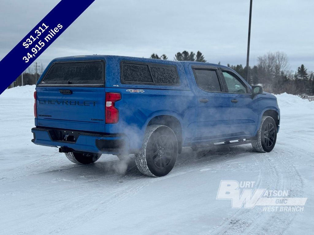 Used 2023 Chevrolet Silverado 1500 Custom w/ LPO, Dark Essentials Package image 6