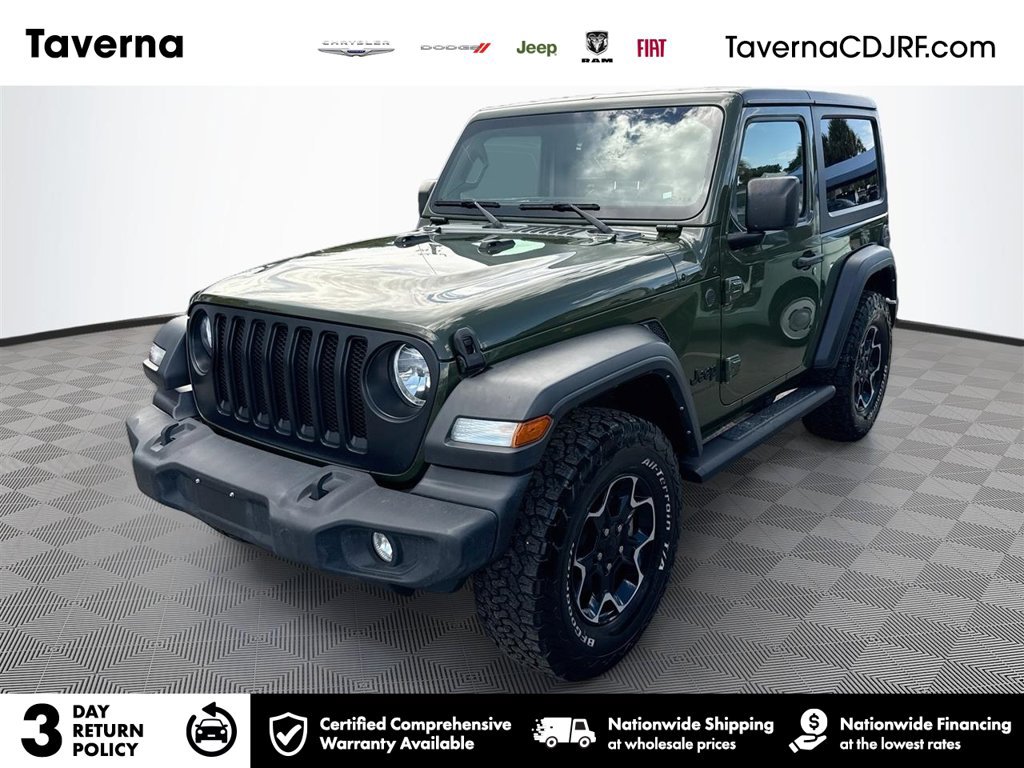 Certified 2022 Jeep Wrangler Sport