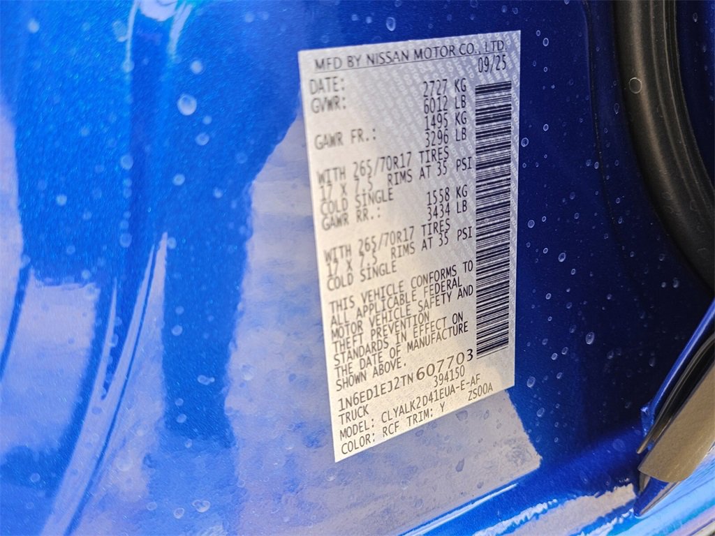 New 2026 Nissan Frontier Pro-X w/ Pro Premium Package image 20