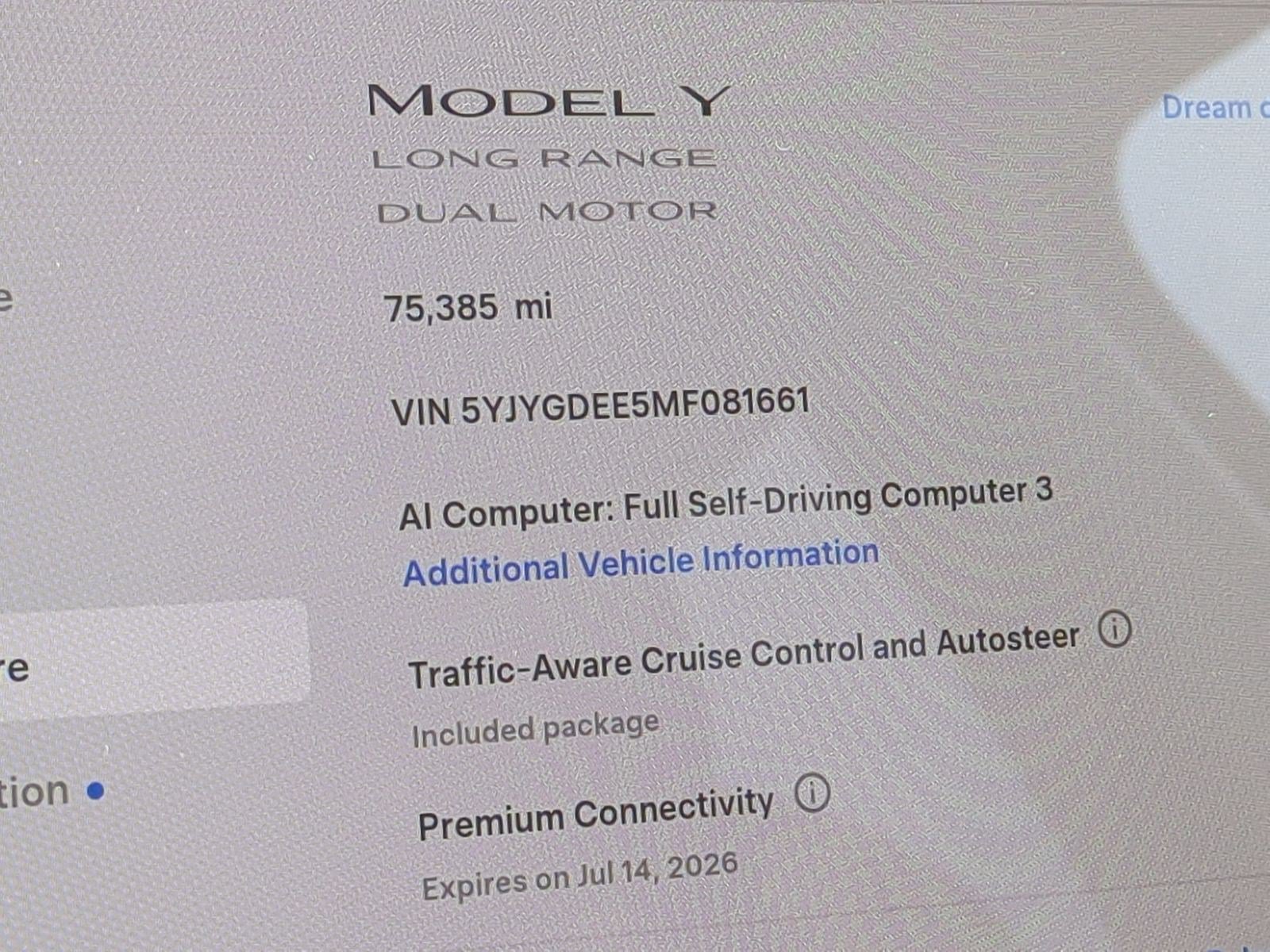 Used 2021 Tesla Model Y Long Range AWD/4WD image 20