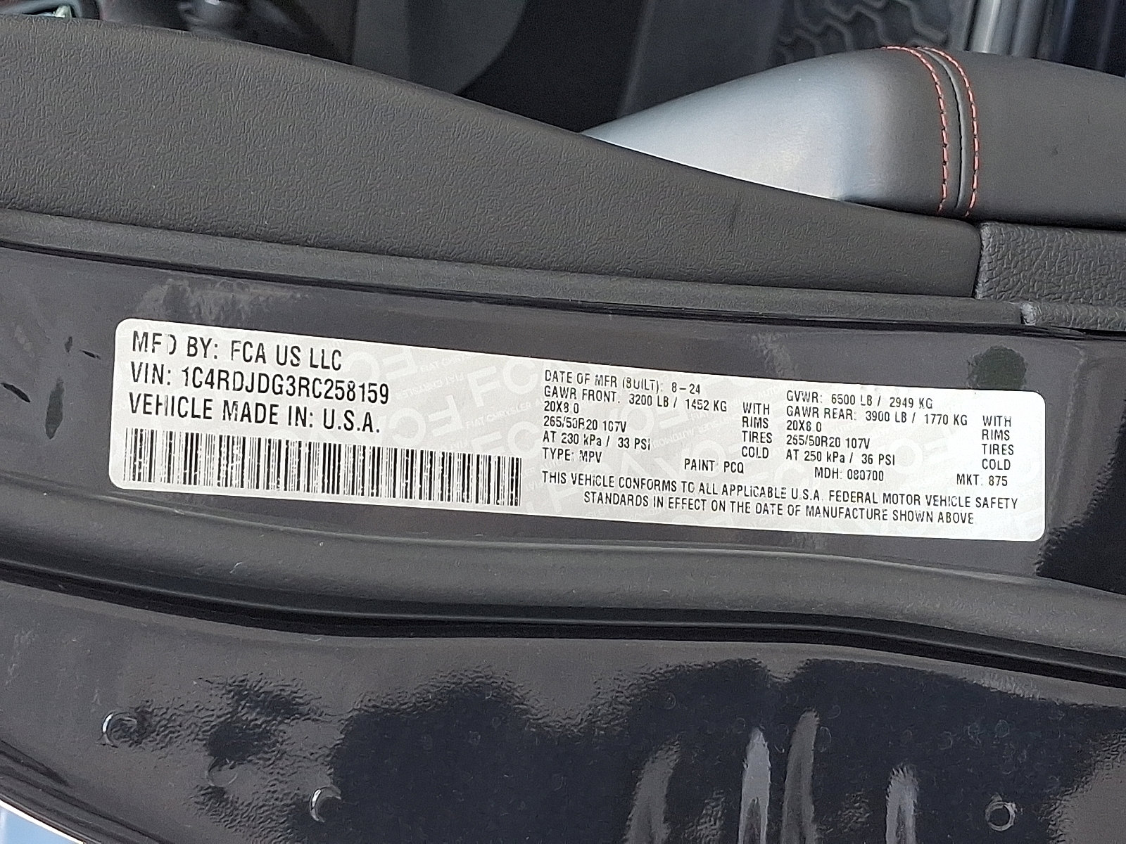 Certified 2024 Dodge Durango GT image 31