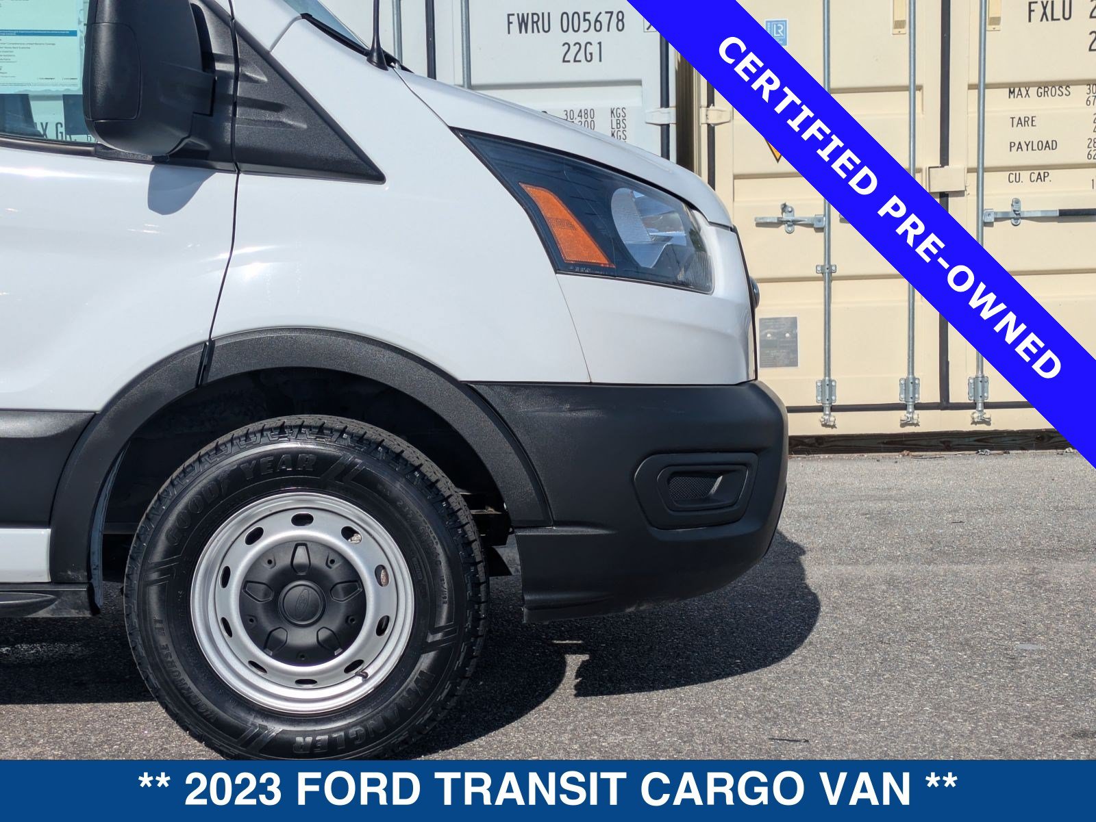 Certified 2023 Ford Transit 250 Medium Roof RWD image 11