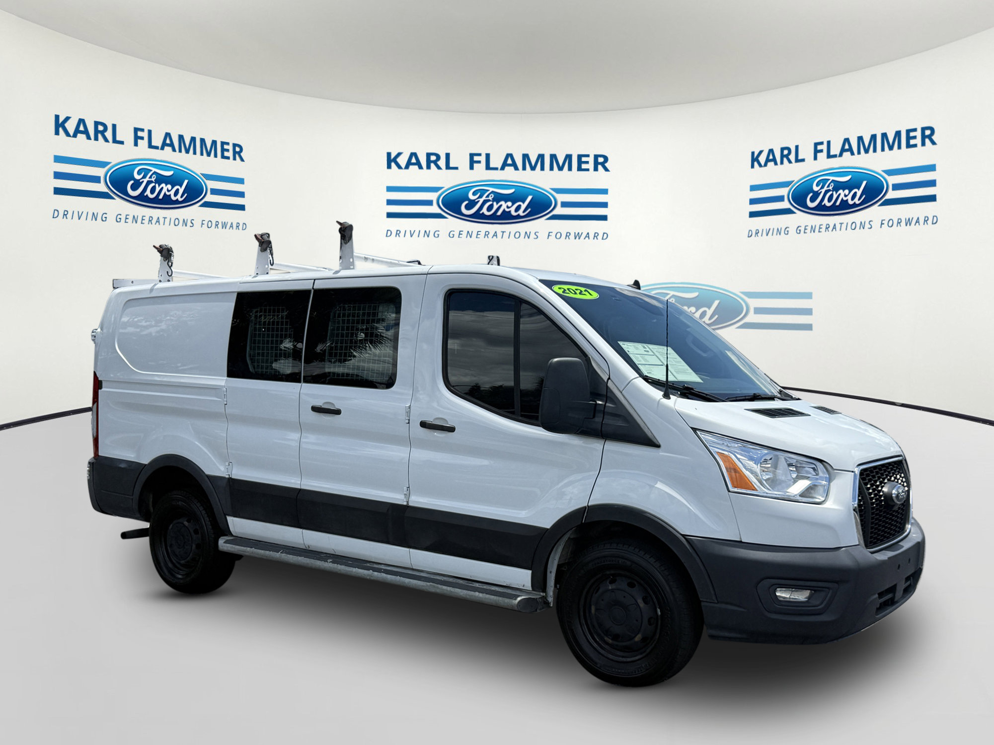 Certified 2021 Ford Transit 250 Low Roof w/ Exterior Upgrade Package RWD image 1