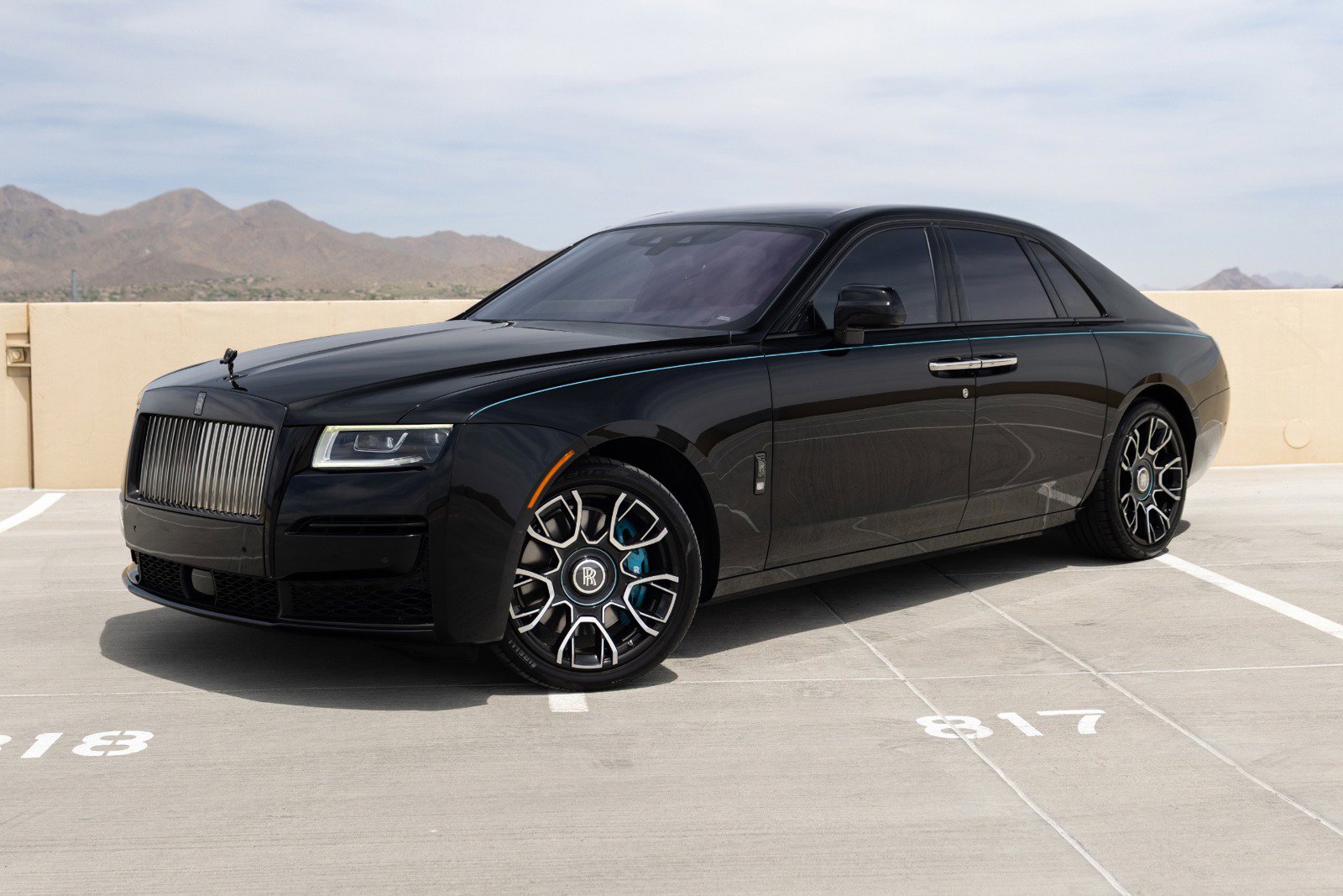 Used 2023 Rolls-Royce Ghost Black Badge w/ Black Badge Ghost Package AWD/4WD video 1