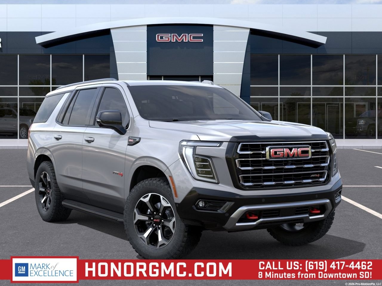 New 2026 GMC Yukon AT4