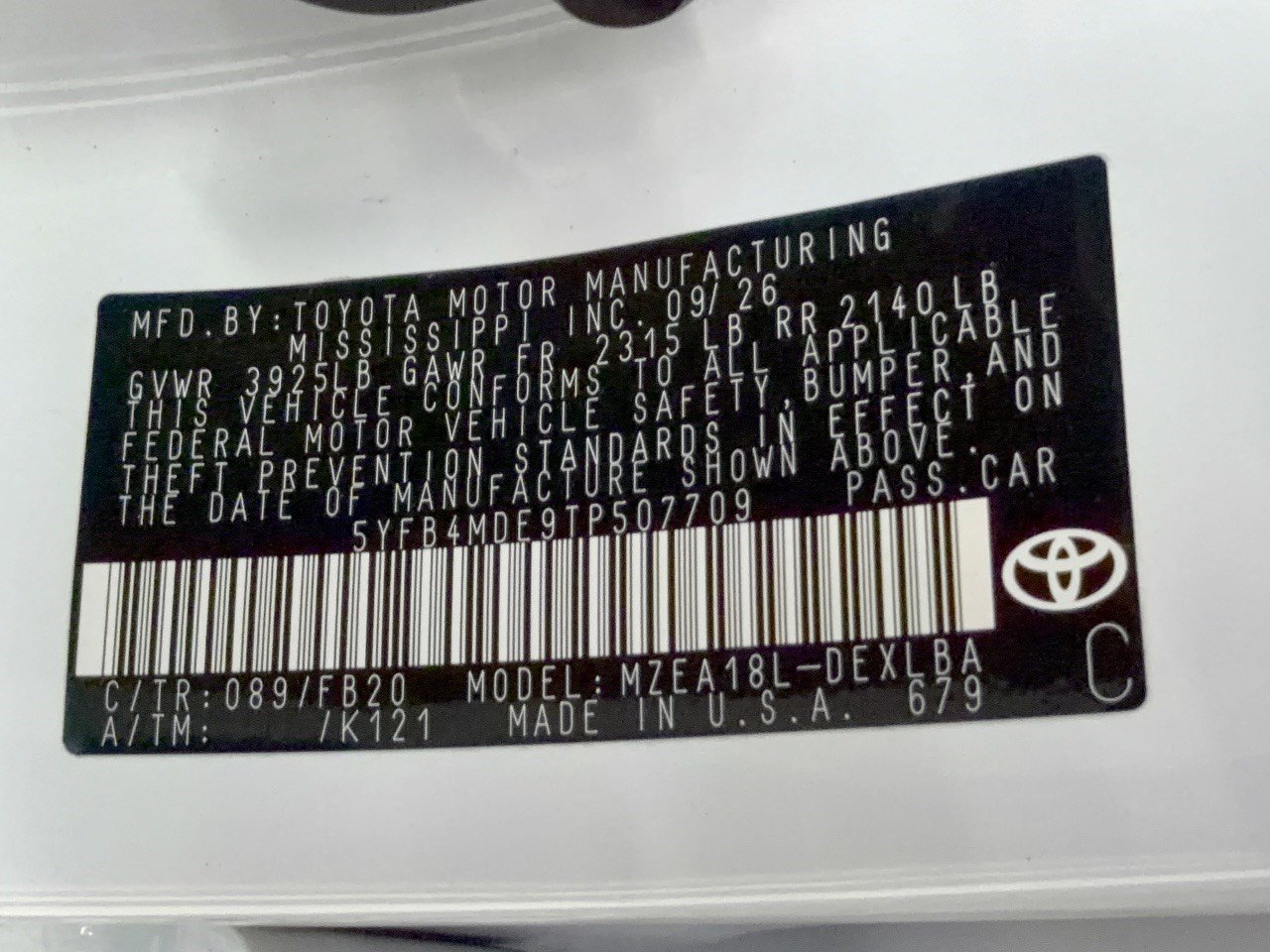 New 2026 Toyota Corolla LE FWD image 32
