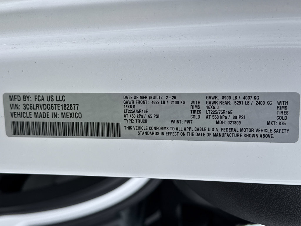 New 2026 RAM ProMaster 2500 w/ Advanced Safety Group FWD image 36