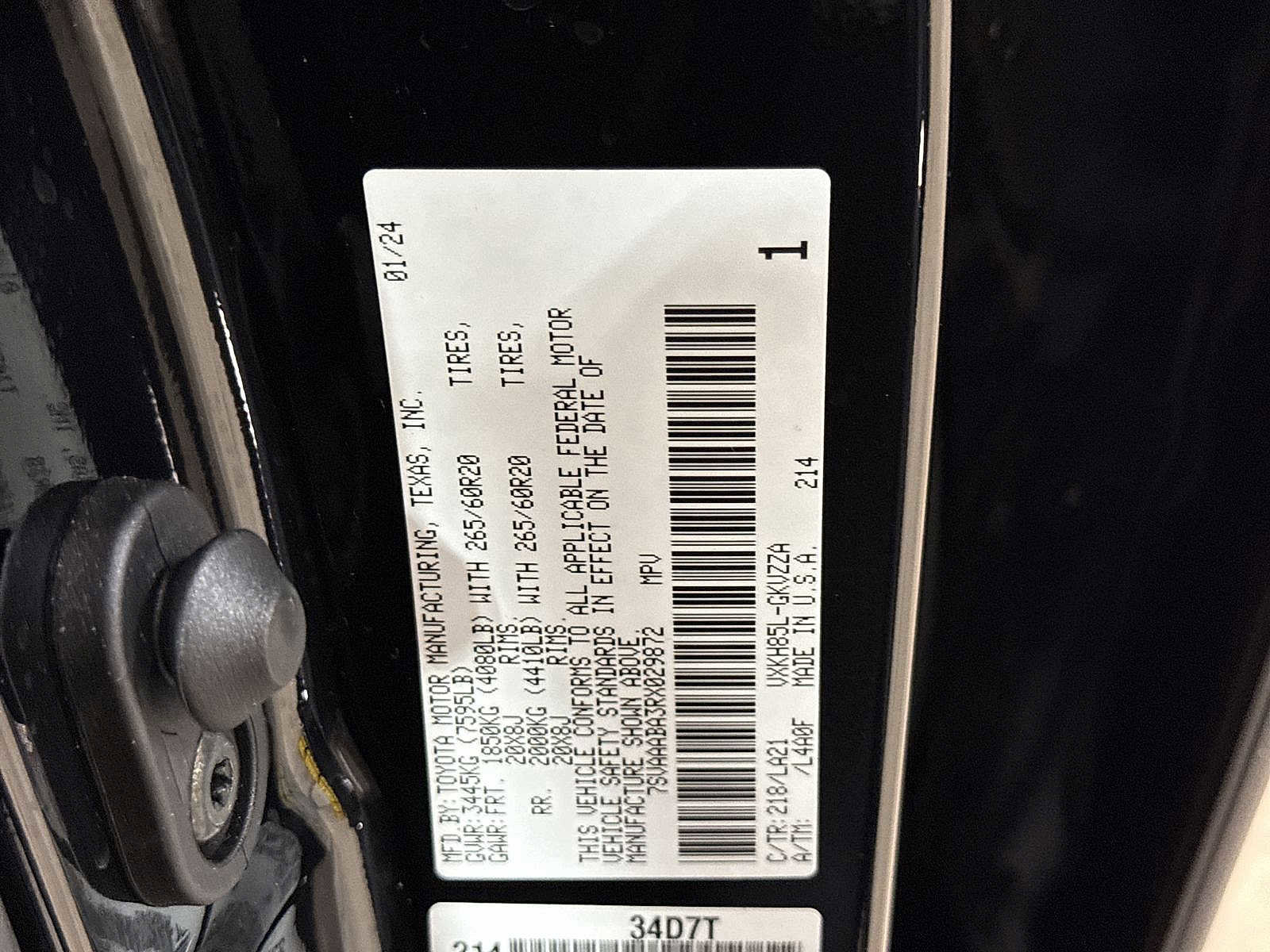 Used 2024 Toyota Sequoia Platinum image 14