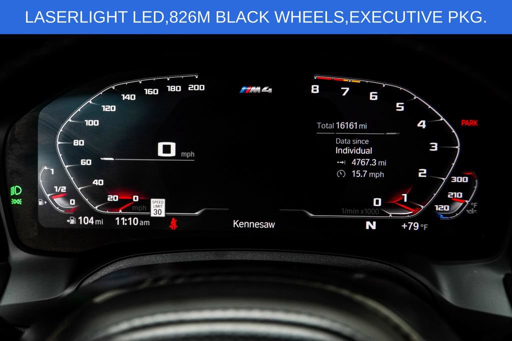 Used 2022 BMW M4 Coupe w/ Executive Package RWD image 44