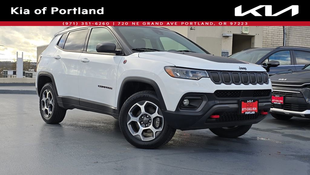 Used 2022 Jeep Compass Trailhawk image 1