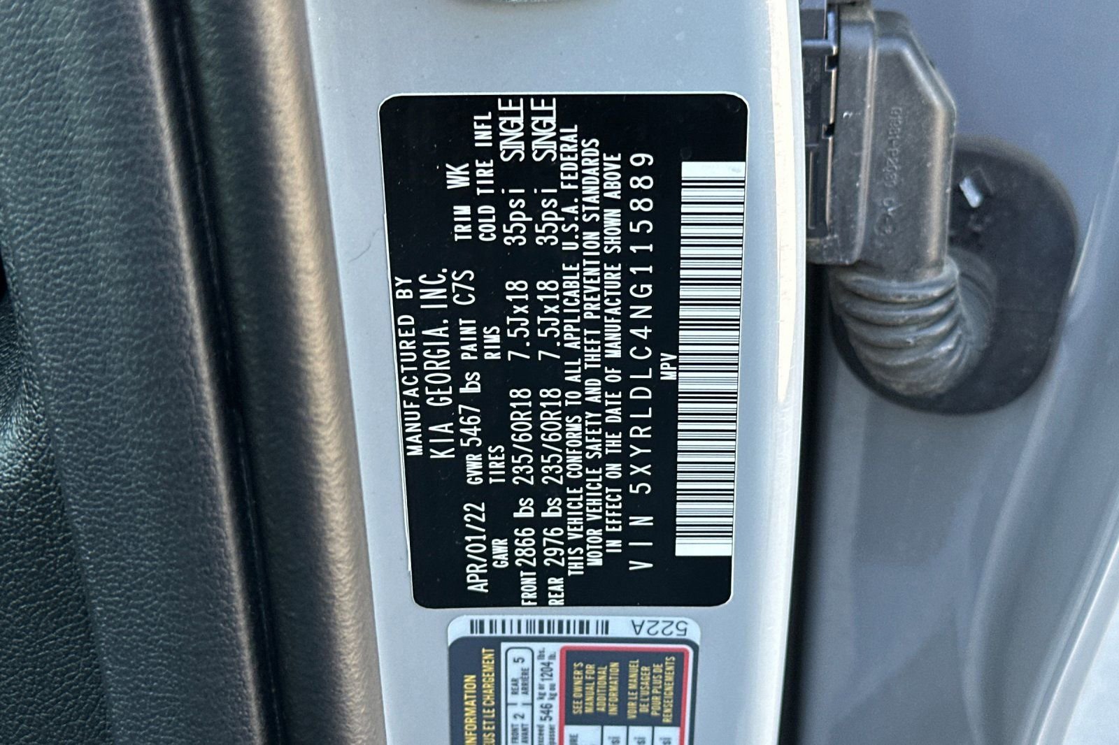 Used 2022 Kia Sorento S AWD/4WD image 32