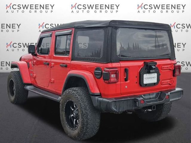 Used 2020 Jeep Wrangler Unlimited Sahara image 3