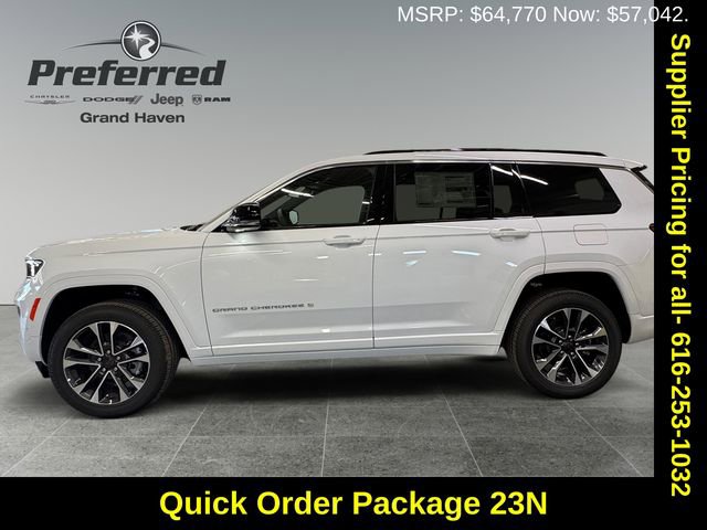 New 2025 Jeep Grand Cherokee L Overland w/ Luxury Tech Group IV image 2