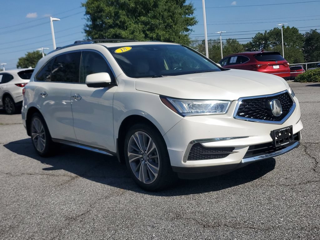 Used 2018 Acura MDX w/ Tech & Entertainment Pkg AWD/4WD image 3