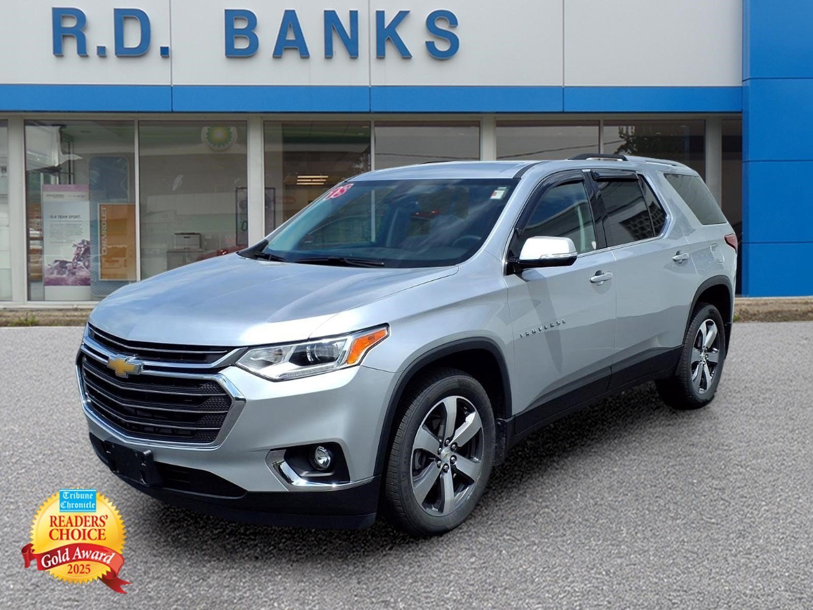 Certified 2018 Chevrolet Traverse LT