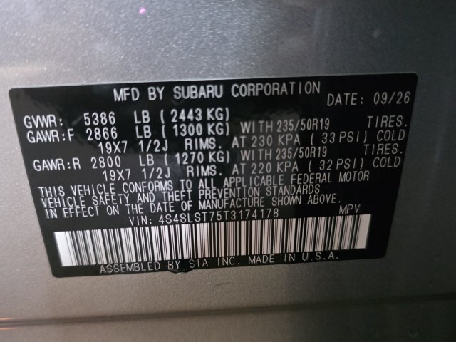 New 2026 Subaru Forester Touring AWD/4WD image 25