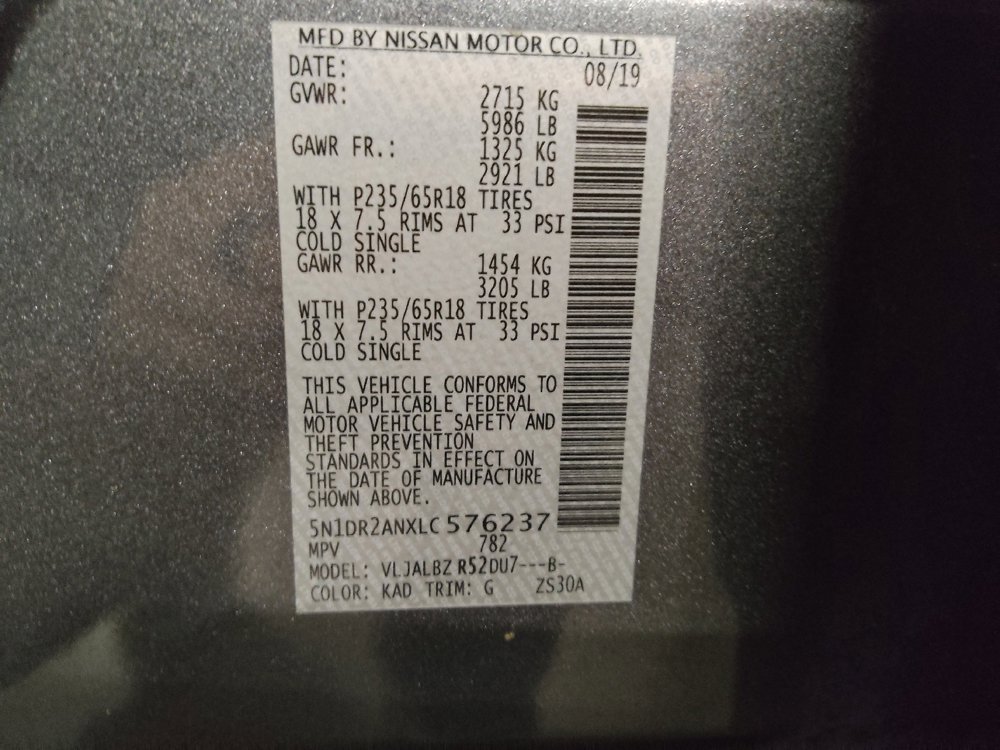 Used 2020 Nissan Pathfinder S image 33