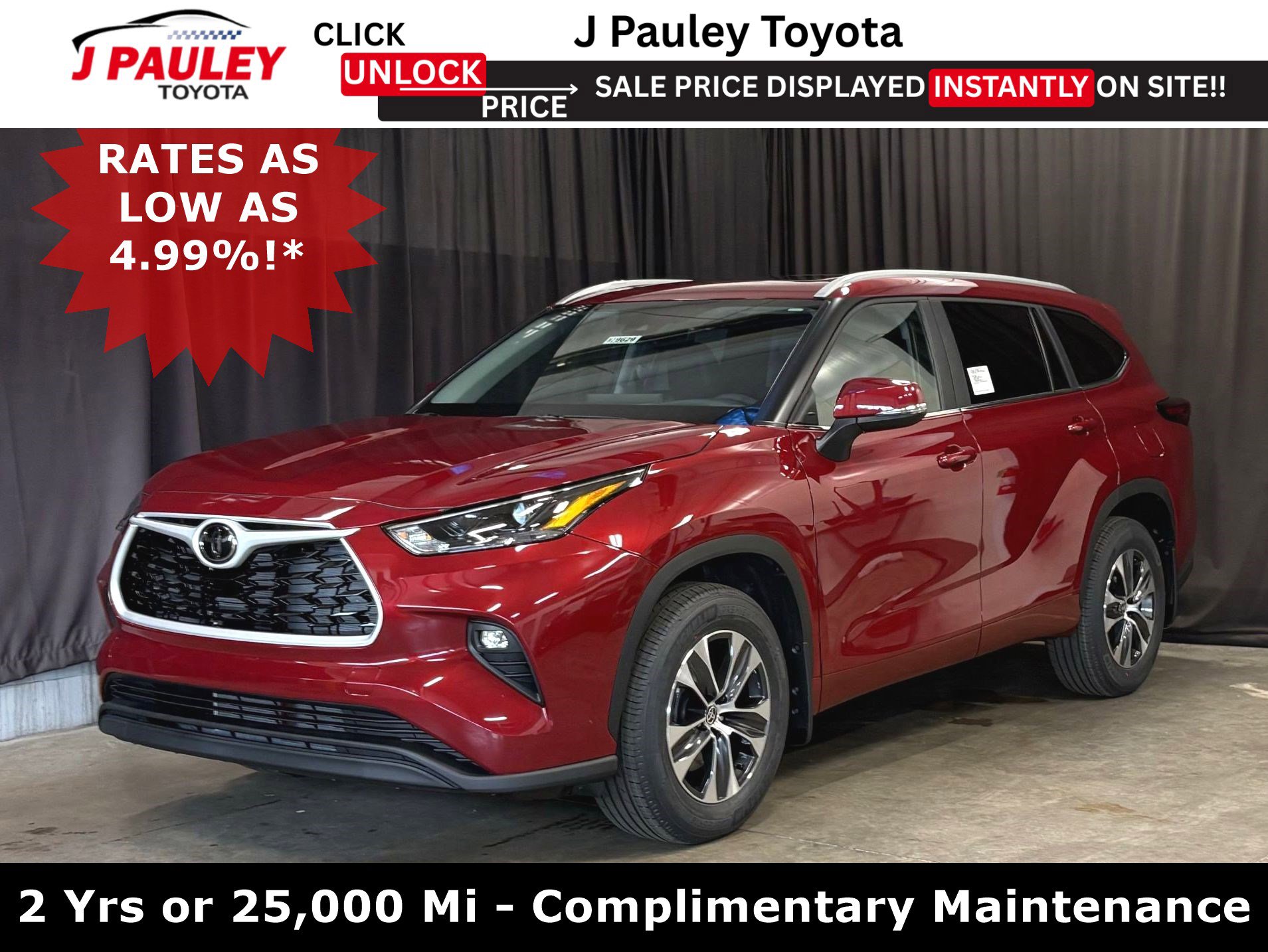 New 2026 Toyota Highlander XLE