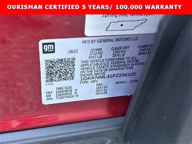 Certified 2023 GMC Acadia SLT image 30