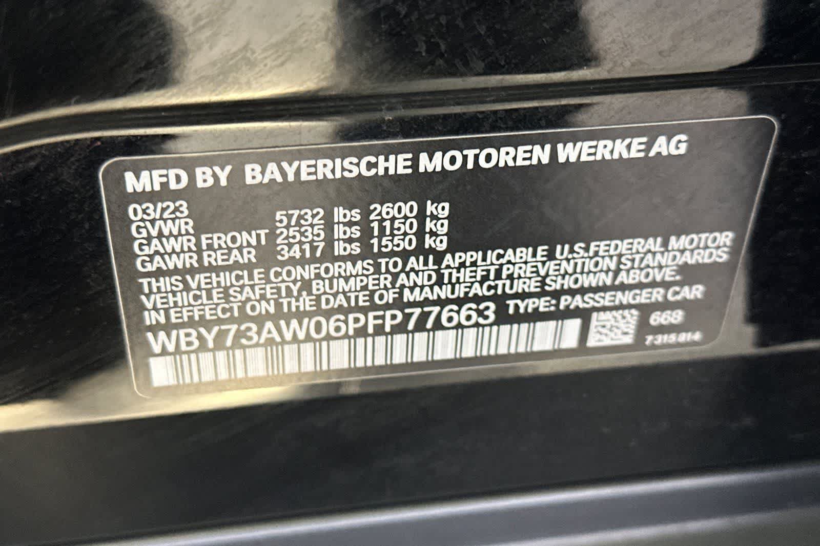 Used 2023 BMW i4 eDrive40 w/ Parking Assistance Package RWD image 37