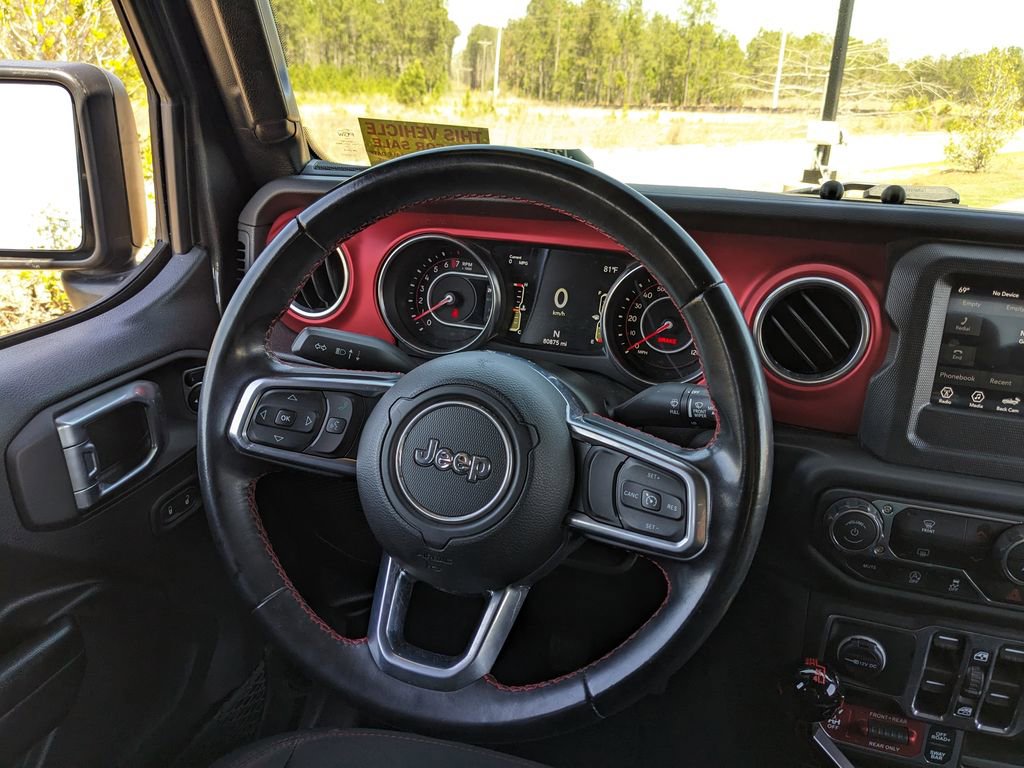 Used 2021 Jeep Gladiator Rubicon w/ LED Lighting Group image 27