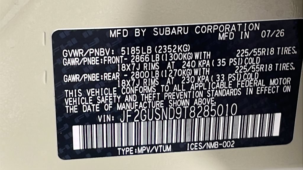 New 2026 Subaru Crosstrek 2.5i Limited AWD/4WD image 37