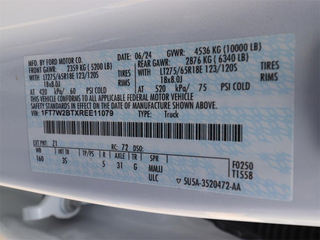 Certified 2024 Ford F250 XLT image 21