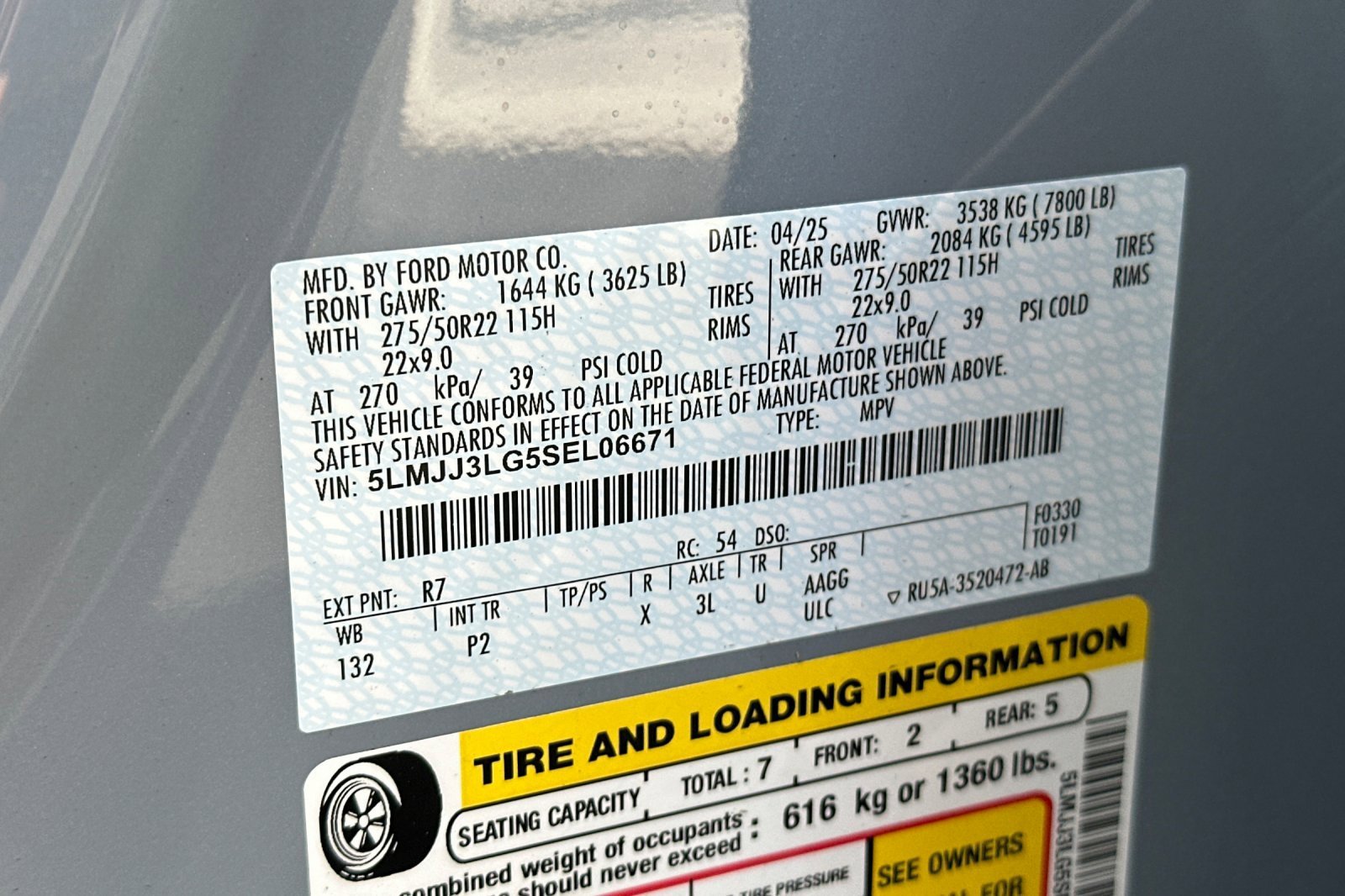 New 2025 Lincoln Navigator L Reserve w/ Jet Appearance Package image 29