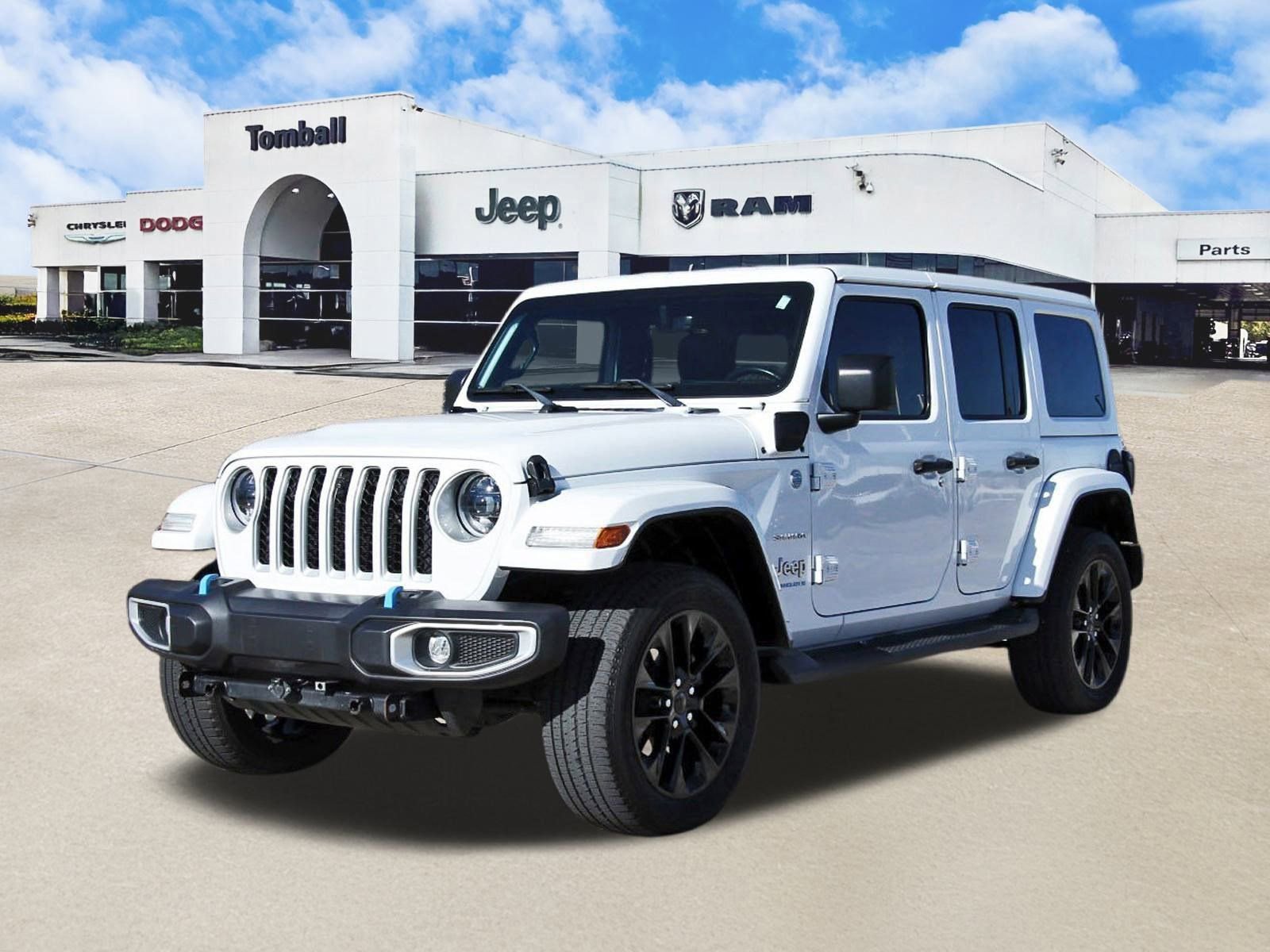 Used 2023 Jeep Wrangler Sahara 4xe w/ Cold Weather Group image 3
