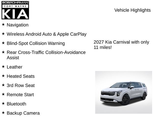 New 2027 Kia Carnival FWD image 7