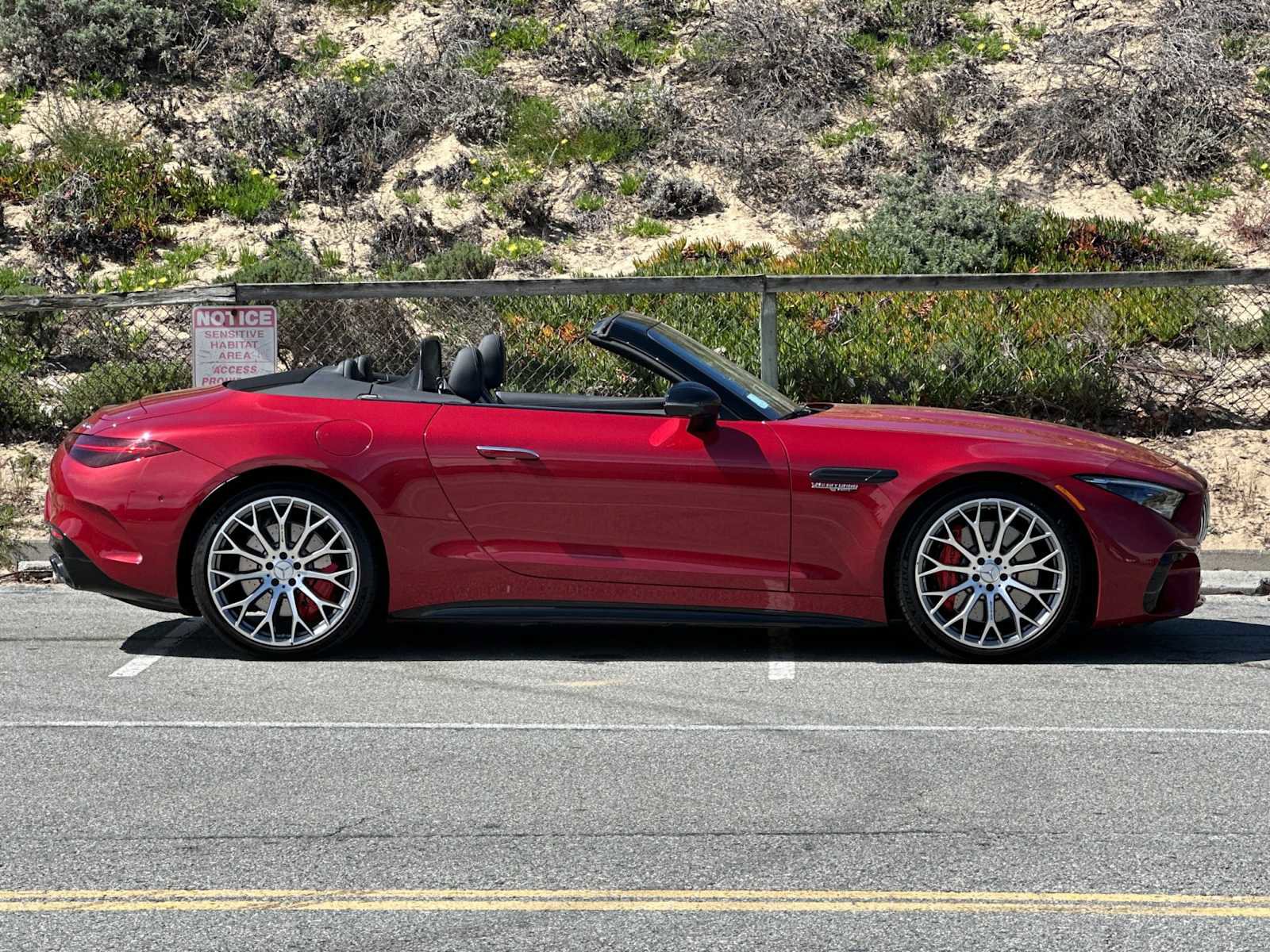 Used 2022 Mercedes-Benz SL 55 AMG 4MATIC image 8