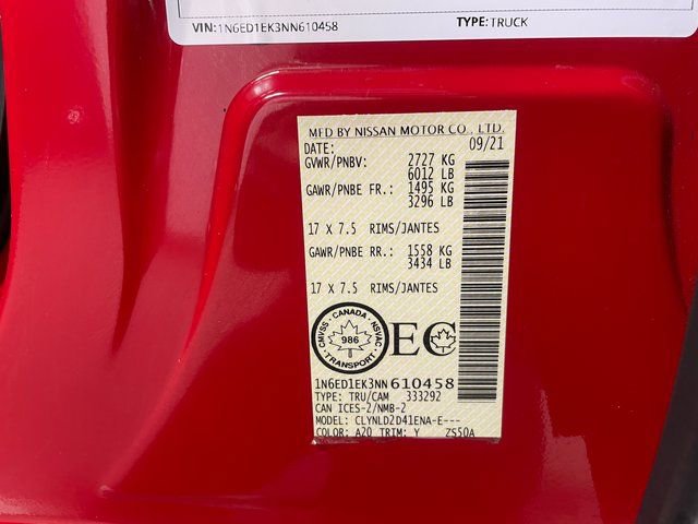 Used 2022 Nissan Frontier PRO-4X image 27