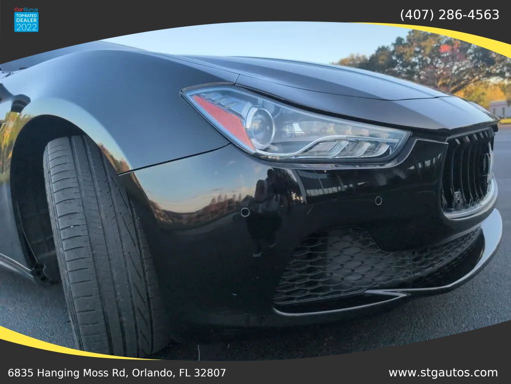 Used 2016 Maserati Ghibli S Q4 AWD/4WD image 9